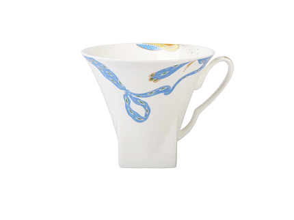 Чашка с блюдцем чайная 220 мл форма Петрополь рисунок Индийский танец арт. 81.19122.00.1