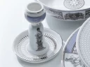 Подсвечник, форма Бутон, рисунок Серебряный город, арт. 80.47623.00.1, 