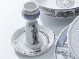 Подсвечник, форма Бутон, рисунок Серебряный город, арт. 80.47623.00.1, 