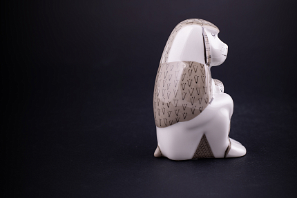 Скульптура Павиан с детенышем, рисунок Колыбельная, арт 62.09306.00.1