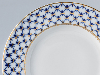 Тарелка Плоская Кобальтовая сетка 240 мм арт. 80.03647.00.1, 