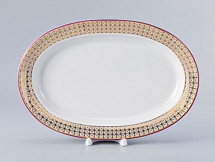 Блюдо овальное 280 мм Молодежная Замоскворечье арт. 80.83067.00.1