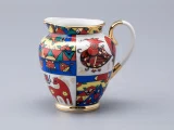 Сливочник 400 мл., форма Весенняя, рисунок Народные узоры, арт. 80.60812.00.1, 