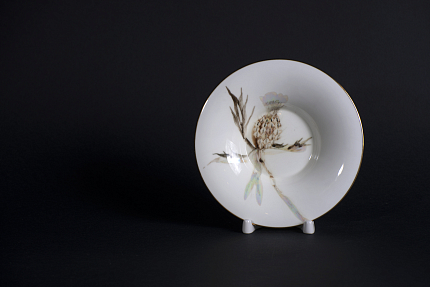 Чашка с блюдцем Татьянин день на форме Юлия, рисунок 2