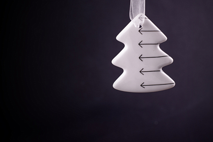 Елочная игрушка Елочка, Тайм, арт 60.16081.00.1