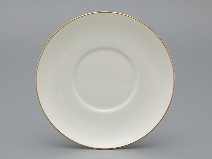 Сервиз чайный форма Жемчужина рисунок Золотая лента, 6 персон 14 предметов, арт. 81.26223.00.1