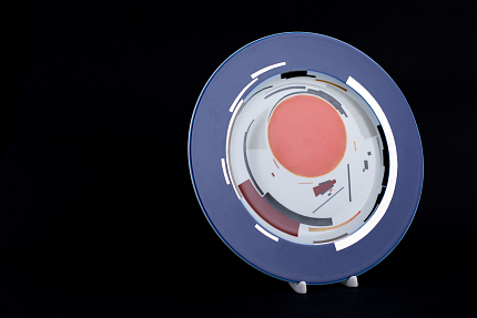 Декоративная тарелка Супрематизм Суетина на форме Mazarin, арт 80.89331.00.1