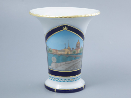 Ваза форма Ампирная рисунок Невские берега, арт. 80.44194.00.1, 