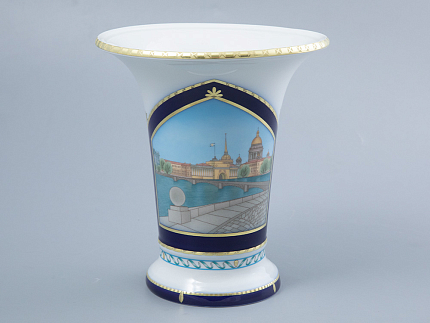 Ваза форма Ампирная рисунок Невские берега, арт. 80.44194.00.1