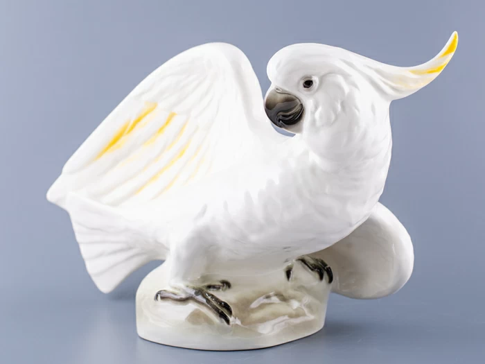 Скульптура Какаду желтохохлый  Желтохохлый арт. 82.77337.00.1, 