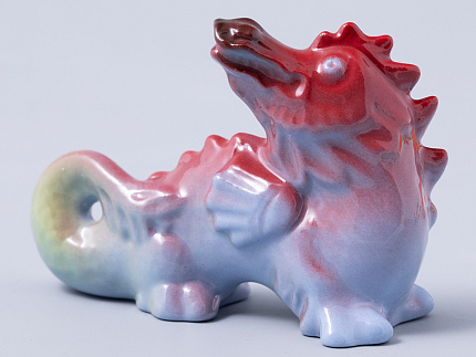 Скульптура Дракон №2 синий Успех арт. 82.44944.00.1