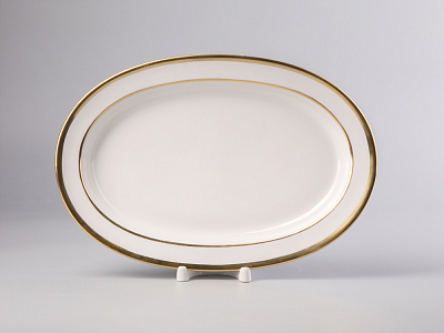 Блюдо овальное Молодежная Коттеджный 280 мм арт. 80.52443.00.1