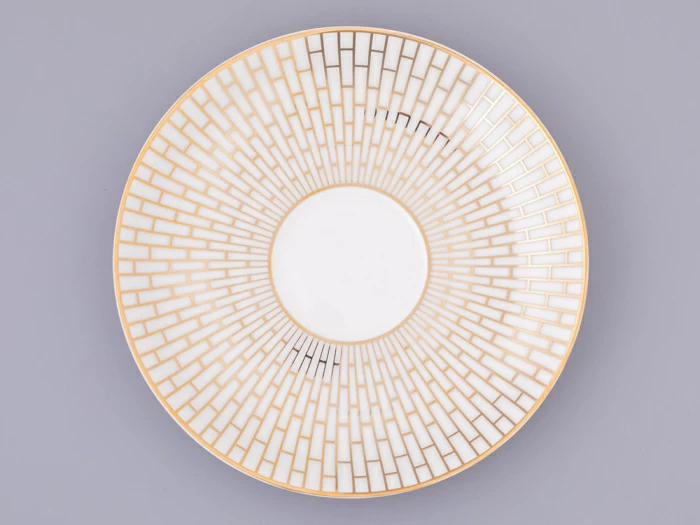 Сервиз чайный на 6 персон 14 предметов форма Весенняя 2 рисунок Саламандра Грей, арт. 81.31630.00.1, 