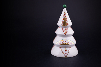Новогодний сувенир Елка Пирамида, арт 60.21768.00.1