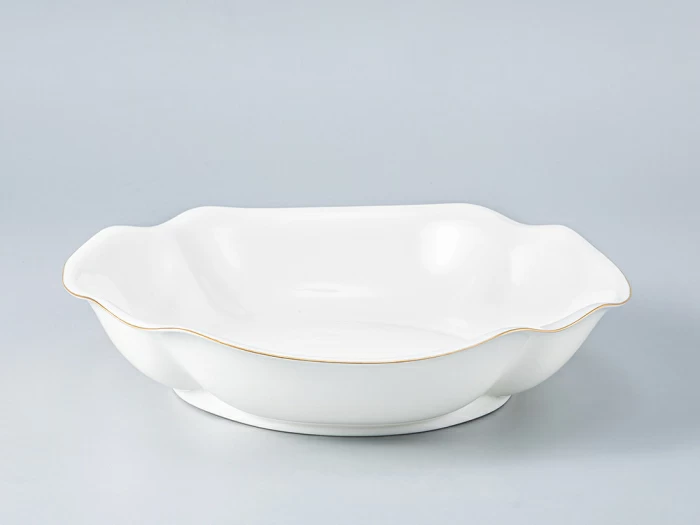 Сухарница, 213 мм, форма Наташа, рисунок Золотая лента арт. 80.02804.00.1, 