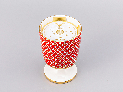 Подарочный Набор Свеча ароматическая рисунок Скарлетт 2 аромат Чудесный день арт. 81.30079.00.1