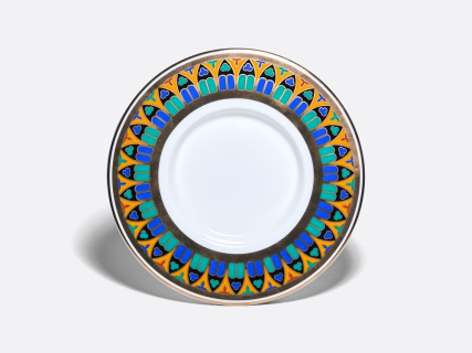 Бокал с блюдцем и крышкой 390 мл в подарочной упаковке, форма Топ, рисунок Готический 10, арт. 81.34169.00.1, 