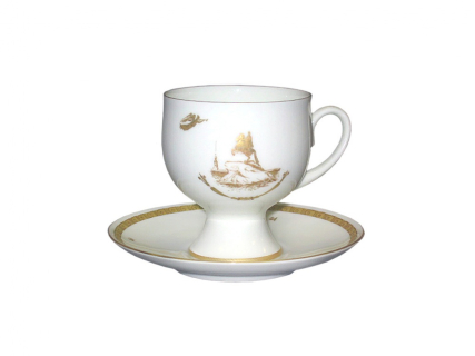 Блюдце форма Майская рисунок Северная столица арт. 80.51395.00.1