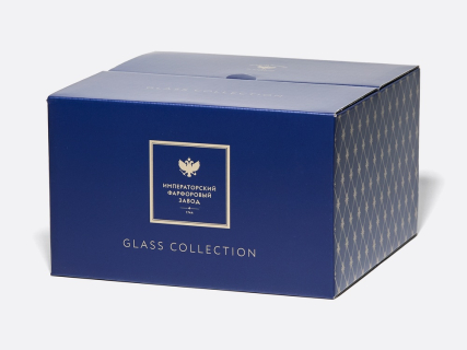 Набор из 4-х стаканов для виски 220 мл Кобальтовая сетка арт. 14.11003.07, 