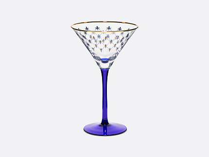 Набор (4 бокала для мартини) 150 мл Кобальтовая сетка арт. 14.11002.07