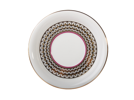 Чашка с блюдцем кофейная 160 мл.,  форма Гербовая, рисунок Замоскворечье (мет) арт. 81.23974.00.1, 