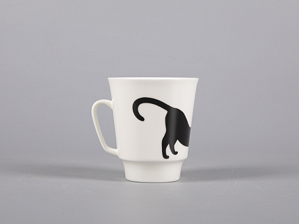 Чашка с блюдцем кофейная 165 мл., форма Майская, рисунок Кошки-мышки арт. 81.30660.00.1