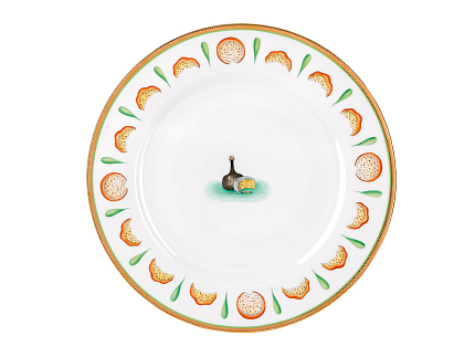 Сервиз столовый форма Европейская -2 рисунок Крысята-воришки, 2 персоны 9 предметов арт. 81.28018.00.1