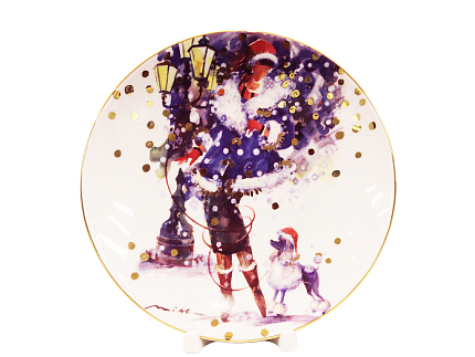 Подарочный набор декоративный 195 мм форма Эллипс рисунок Вечернее свидание на Пушке арт. 81.24167.00.1