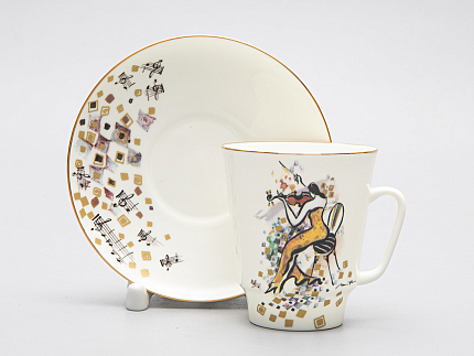 Трехпредметный комплект форма Майская рисунок "Семь нот от Миши Ленна" Соль 165 мл арт. 81.30090.00.1