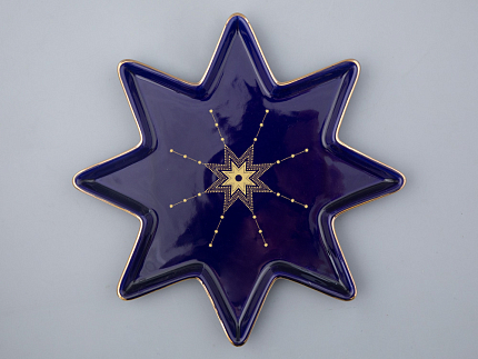 Подарочный набор форма Звезда рисунок Индиго арт. 81.31549.00.1