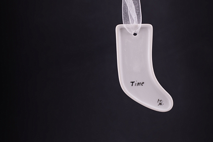 Елочная игрушка Носочек, Тайм, арт 60.16083.00.1