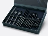 Комплект столовых приборов Урбан matte black (матовый черный) 4 персоны, 16 предметов арт. 14.12013.01, 
