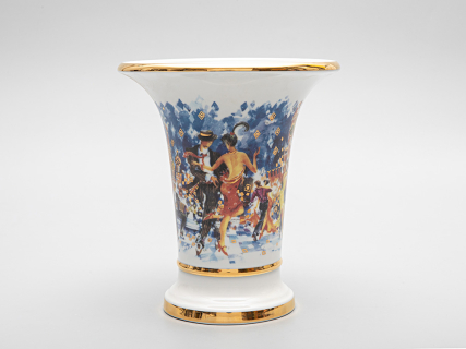 Ваза форма Ампирная рисунок Танго на Красной площади арт. 80.39849.00.1, 