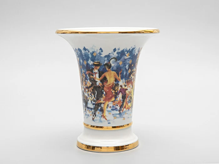 Ваза форма Ампирная рисунок Танго на Красной площади арт. 80.39849.00.1, 