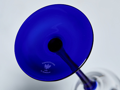 Набор (4 бокала для шампанского) 200 мл, Кобальтовая сетка арт. 14.11005.07