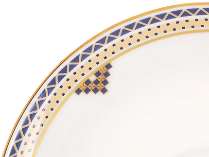 Чашка с блюдцем чайная 220 мл форма Банкетная рисунок Дерево жизни арт. 81.28336.00.1