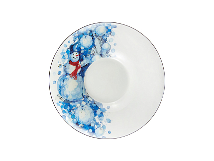 Чашка с блюдцем кофейная 115 мл., форма Юлия,  рисунок Зима/Winter, арт. 81.29109.00.1