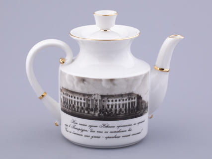 Сервиз чайный на 6 персон 15 предметов, форма Банкетная рисунок Великолепный Невский, арт. 81.32683.00.1, 