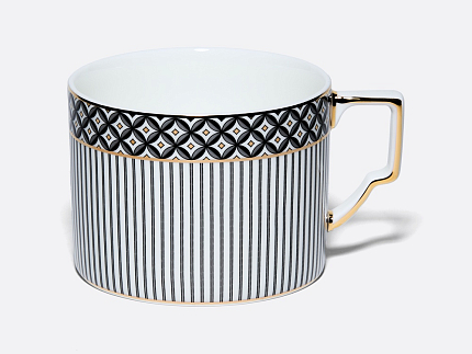 Чашка с блюдцем чайная 260 мл, форма Элегия, рисунок Elegant, арт. 81.34729.00.1