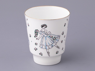 Трехпредметный комплект 165 мл форма Майская рисунок Балет Жизель, арт. 81.17154.00.1