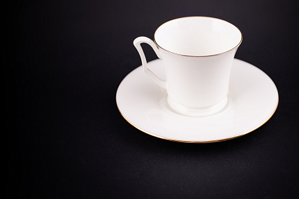 Чашка с блюдцем кофейная, рисунок Конфета Обезьянка, форма Юлия, арт 61.21049.00.1