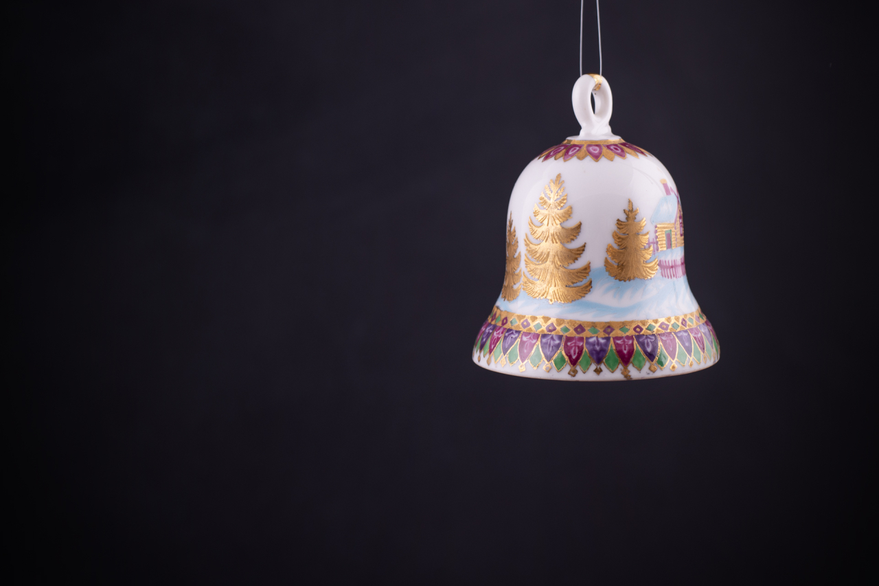 Колокольчик Петелька, Мишка с балалайкой арт 60.01374.00.1, 