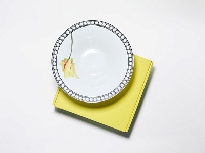 Салатник 230 мм, в подарочной упаковке, форма Юлиана, рисунок Волшебный сад XV, арт. 81.34199.00.1