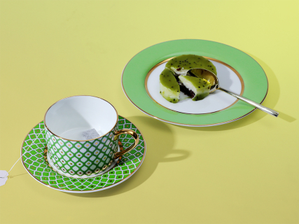 Тарелка 200 мм, форма Стандартная, рисунок Лайм, арт 80.49162.00.1, 