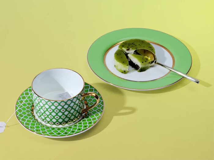 Тарелка 200 мм, форма Стандартная, рисунок Лайм, арт 80.49162.00.1, 