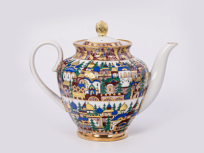 Сервиз чайный, форма Весенняя, рисунок Русская фантазия, арт. 81.20886.00.1