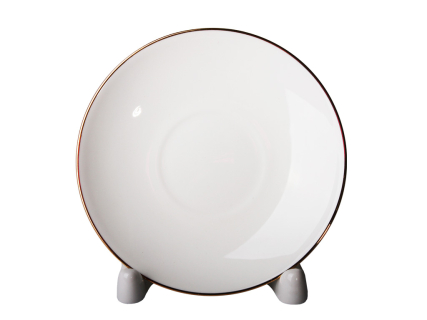 Чашка с блюдцем кофейная 80 мл.,  форма Черный кофе,  рисунок Встреча арт. 81.16746.00.1, 