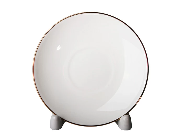 Чашка с блюдцем кофейная 80 мл.,  форма Черный кофе,  рисунок Встреча арт. 81.16746.00.1, 