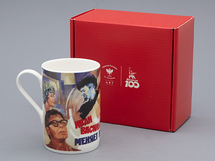 Бокал в подарочной упаковке, форма Идиллия, рисунок Иван Васильевич, арт 81.33249.00.1