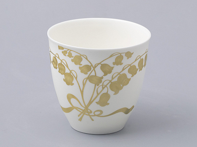 Чашка с блюдцем форма Оливия рисунок Нежный ландыш, арт. 81.31432.00.1